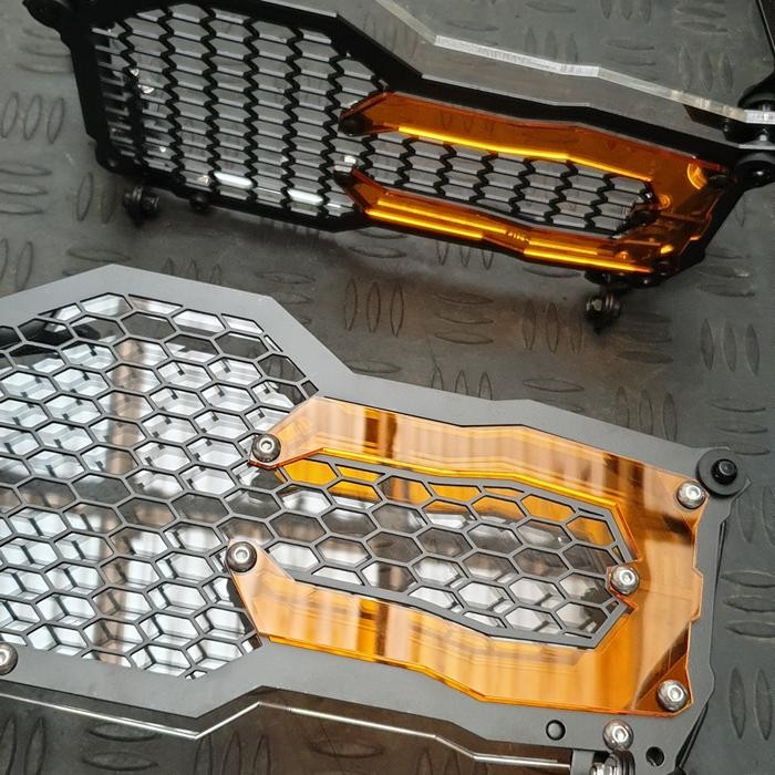 PREMIUM headlamp guard bmw r1200gs bmw r1250gs pengaman lampu depan bmw