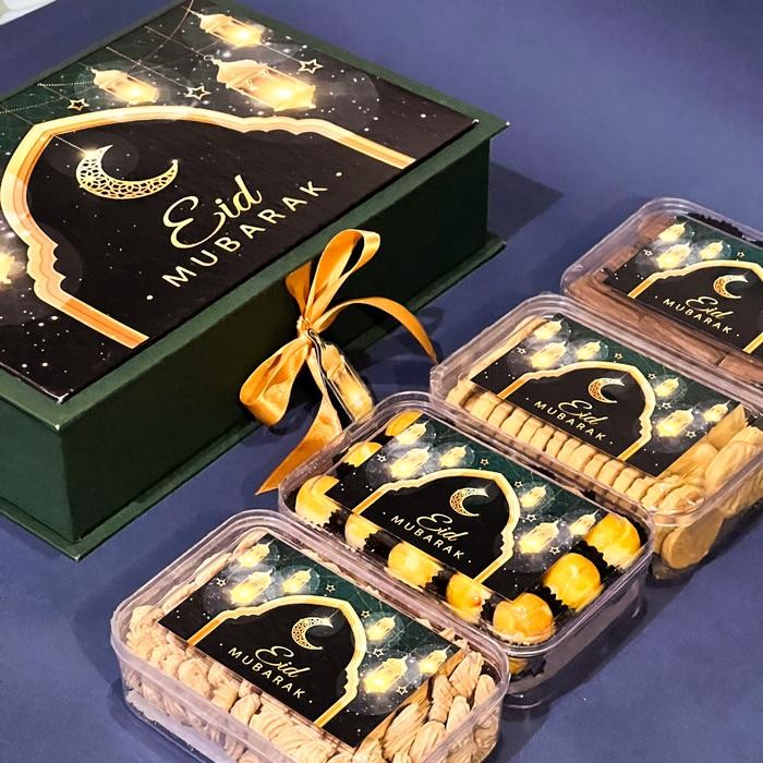 

Hampers Lebaran Idul Fitri Kue Kering Hard Box / Parcel Kue Lebaran