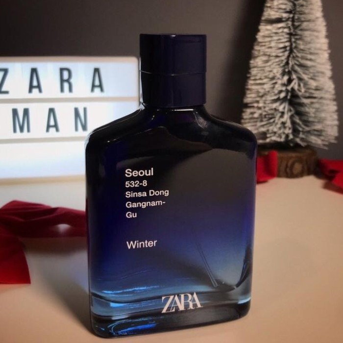 PARFUM ASLI ZARA SEOUL WINTER FOR MAN 100ML (UNBOX)
