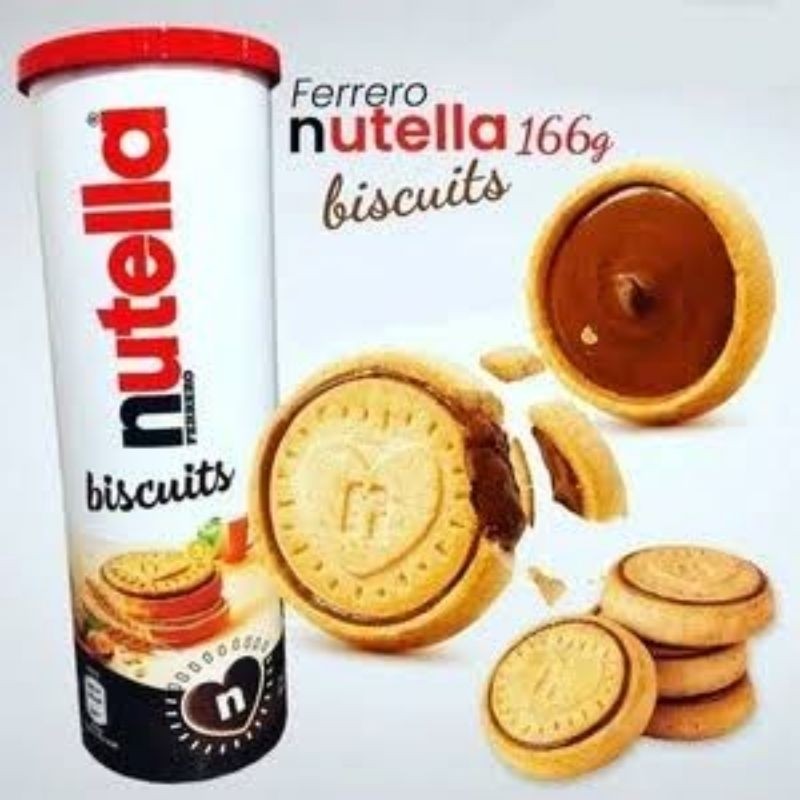 

Sajiandapur Nutella Biscuits 166Gr, Exp Juli 2025