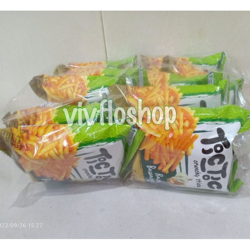 

Sajiandapur Chiki Stick Tic Tic Rasa Bawang (Isi 10)