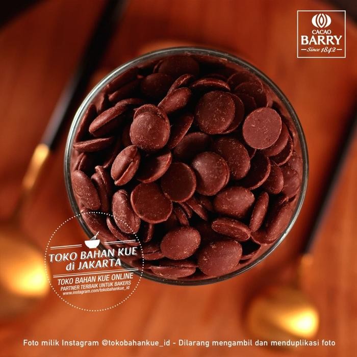 

Cacao Barry - ALUNGA 41% 250gr Cokelat Coin Milk Chocolate Couverture