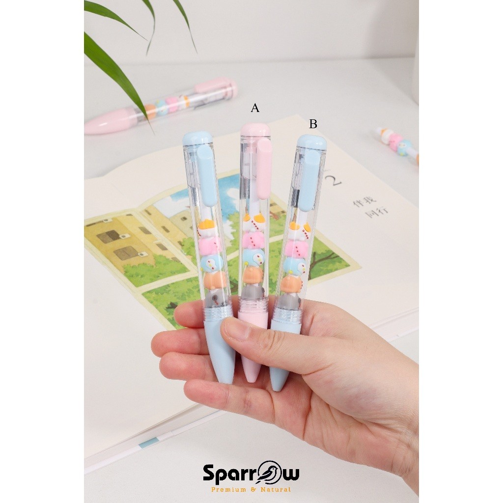 

UM1 SPARROW Pen Silikon / Silicone Pen / Pen Karakter Lucu Cantik CUTE DUMPLING (8110)