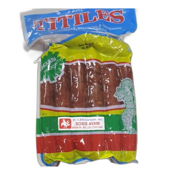 

Sosis Ayam/ Lapchiong Ayam Titiles Bali 500Gr