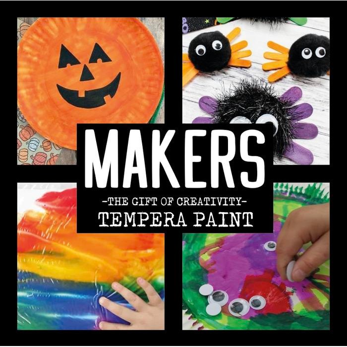

TERLARIS Brown Tempera Washable Paint for Kids by MAKERS 250ml