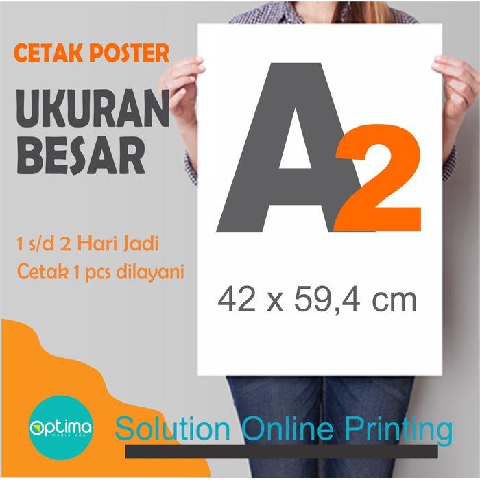 

TERLARIS Cetak Poster Ukuran Besar A2, A1, A0 untuk poster dari toko kami