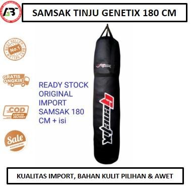 Paling Murah Samsak Tinju Genetix Tinggi 180 Cm + Isinya (Komplit)
