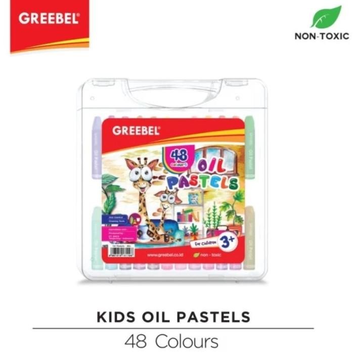 

TERLARIS Krayon Greebel 48 Warna Oil Pastel 48 Colours