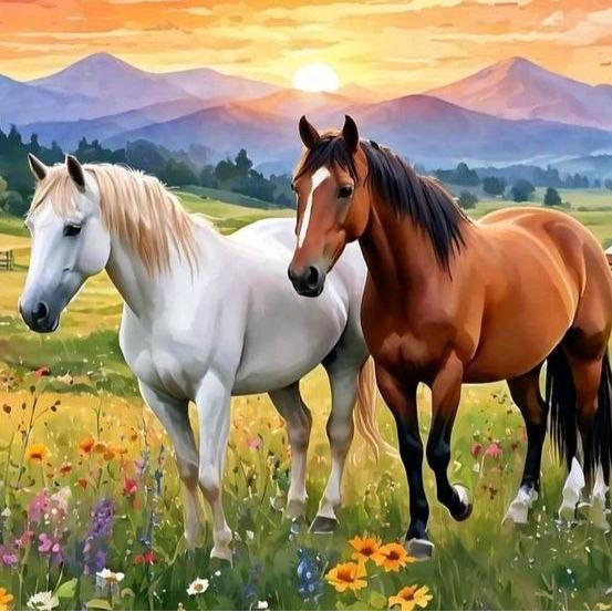 

TERLARIS Diamond Painting Set 5D full drill SQUARE Kreatifitas ( 30cm x 40cm ),keterampilan dan