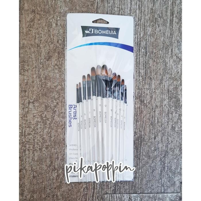 

TERLARIS BOMEIJIA Filbert Brush 12 pcs