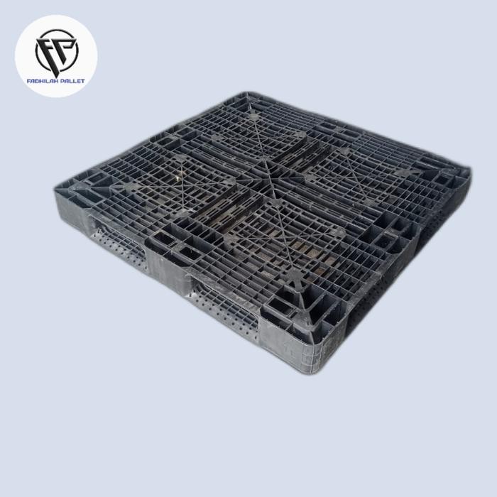 

TERLARIS Palet plastik bekas 110x110x12cm pallet plastik murah