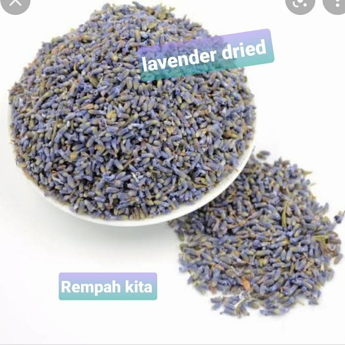 

Bunga Lavender Kering 100gr/Lavender Dried Flower Tea/Lavandula 100gr
