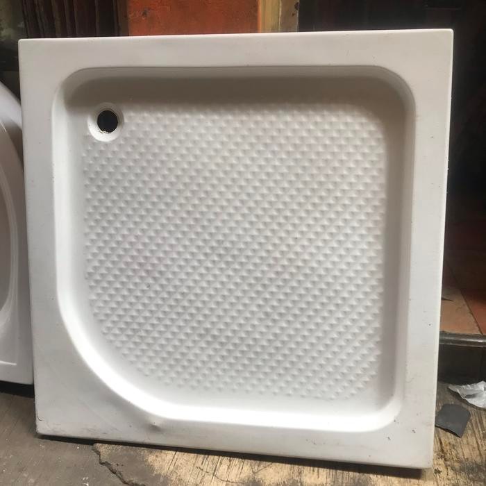 TERBARU Shower Tray Tidy Putih Kotak