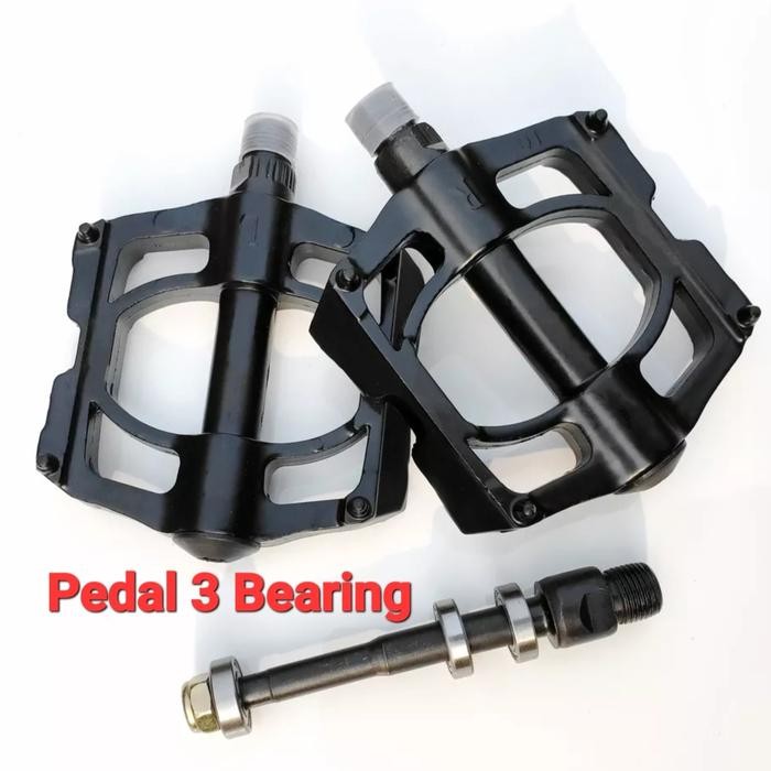 Pedal Bearing 3 Alloy Anti Slip Pedal Sepeda Lipat Mtb Roadbike