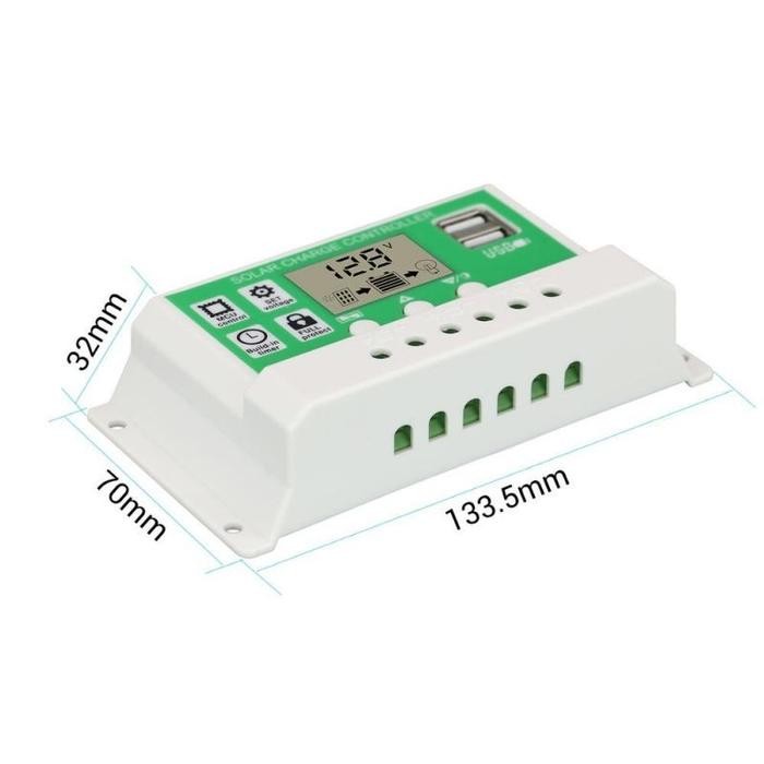 Scc Solar Charger Controller Pwm Baterai Vrla Dan Lithium