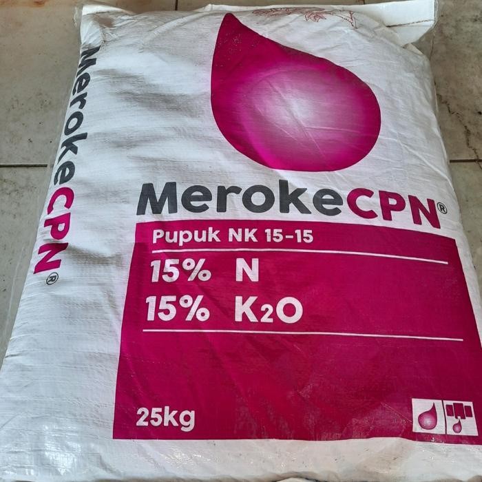 PUPUK MEROKE CPN (KNO3 MERAH) KEMASAN PABRIK 25 KG BISA JNE TRUCKING