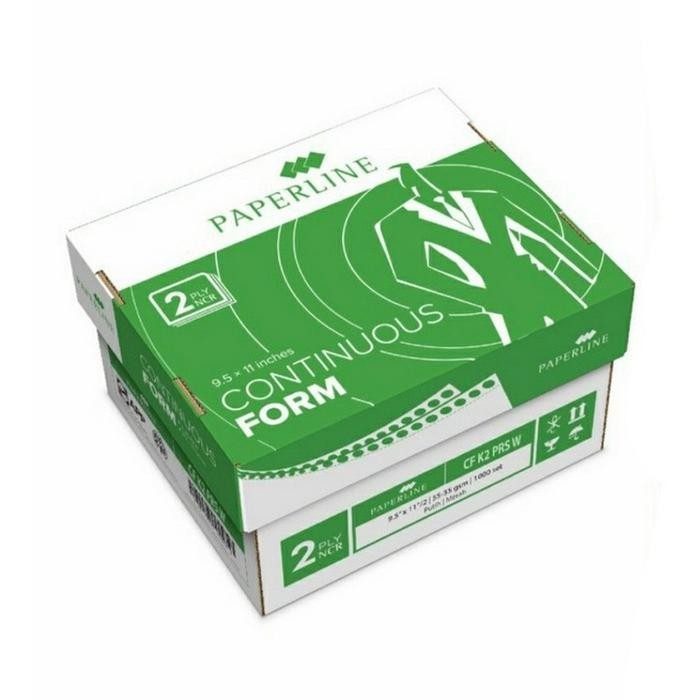 

KERTAS FAKTUR PAPERLINE CONTINUOUS FORM 2 PLY 9.5 X 11 INCH