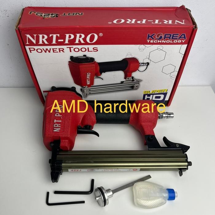 

WOLD - 422J STAPLES Tembak Angin Air Nailer PAKU 422 J Stapler 4mm NRT PRO