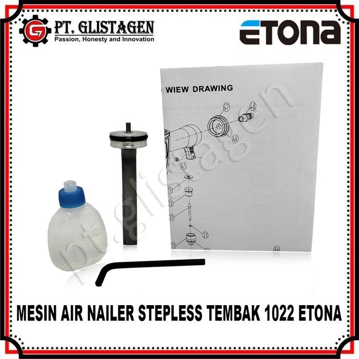 

WOLD - ETONA 1022 Mesin Air Nailer Steples U Tembak Kompresor Angin 1022J