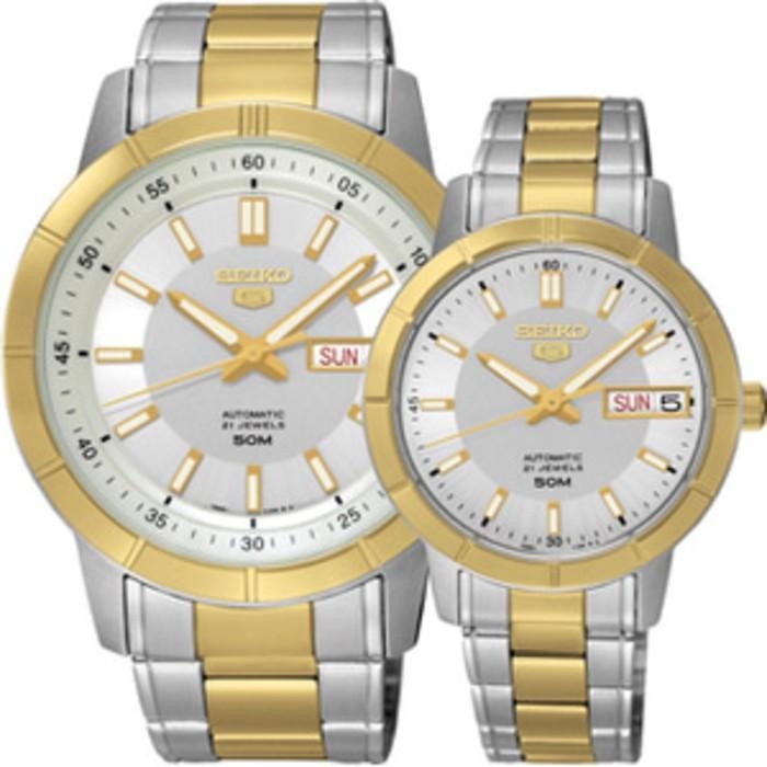 Jam Tangan Seiko Couple Original Snkn58 & Snk892 Asli 100%