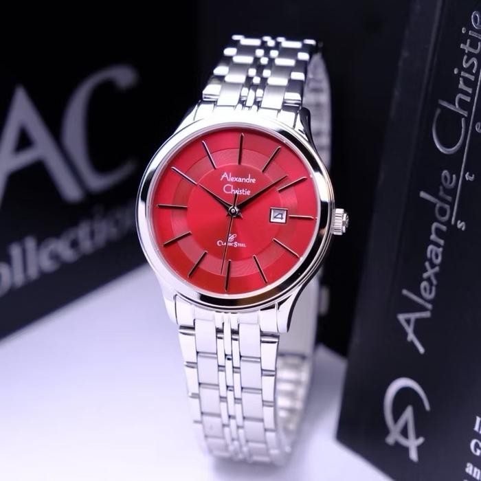 Jam Tangan Couple Alexandre Christie Ac8348 Ac 8348 Asli 100%