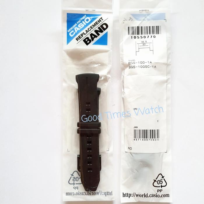 New Strap Baby-G Bgs-100-1A Bgs 100Sc Bgs 100 Casio Original