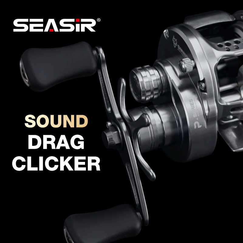 [OFFICIAL] SEASIR SIRIUS Round Baitcasting Reel BC, CNC Aluminum Bait Casting Reel Pancing Circular