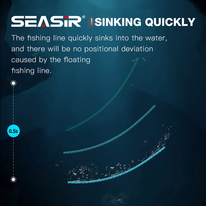 [OFFICIAL] SEASIR Black Spider Senar PE X8 Senar Pancing PE (150 Meter, 7.5kg-21kg) P-Series Pancing