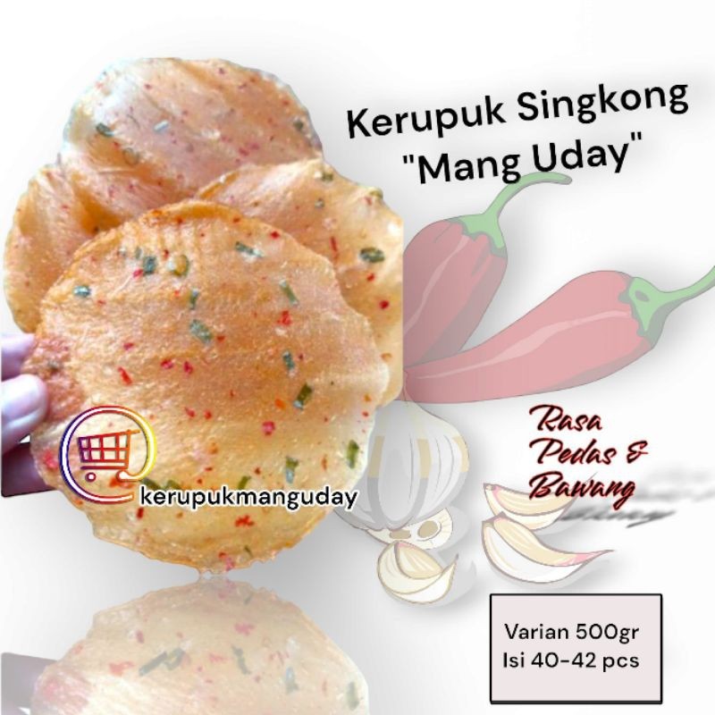 

Dapur Joglo Kerupuk Singkong Enye Mang Uday Besar 500Gram