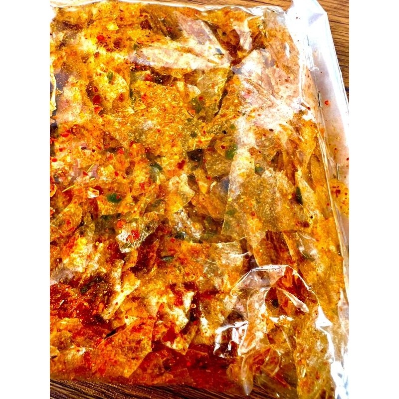 

Dapur Joglo Keripik Kaca Viral Rempah Pedas Daun Jeruk 1Kg