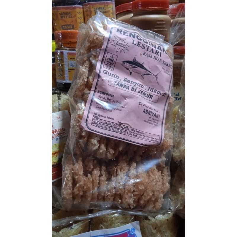 

Dapur Joglo Rengginang Ikan Terasi Cap Lestari Khas Situbondo