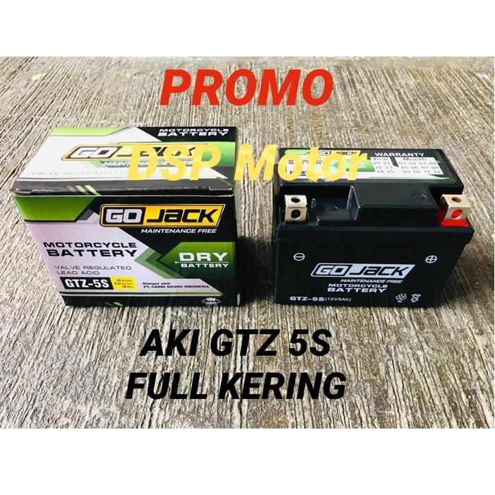 AKI FEDERAL MAINTENANCE FREE FTZ5S-BS 12V 5AH/ 10HR KARISMA & MTR BARU