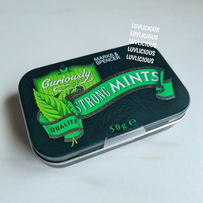 

EatFr3sh- M&S MARK MARKS & AND SPENCER CURIOUSLY STRONG MINTS CANDY PERMEN MINT