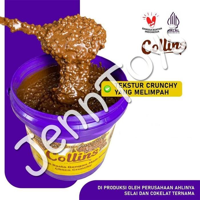 

EatFr3sh- COLLINS CRUNCHY 1KG - coklat selai viral
