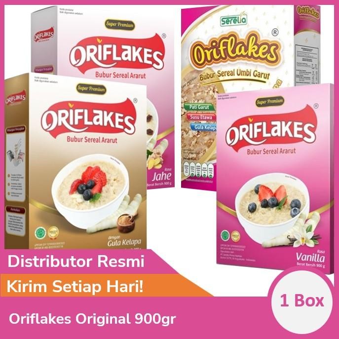 

EatFr3sh- Oriflakes Original Gastro 900 gr Sereal Umbi Solusi Gerd Maag Lambung