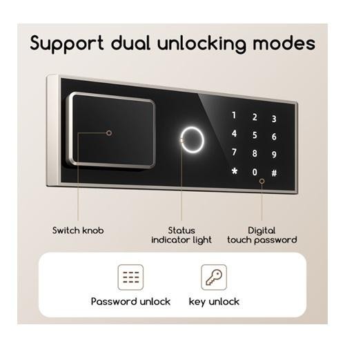 Deli Safe Box ET571 - Brankas Digital Tingkatkan Keamanan Anda