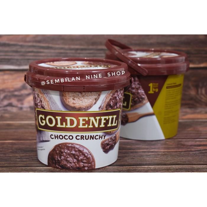 

EatFr3sh- Goldenfil Choco Crunchy 1 Kg Selai Coklat Renyah