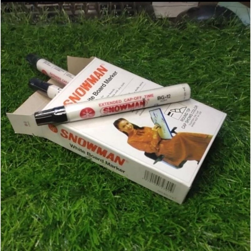 

UM1 Spidol Snowman WhiteBoard Boardmaker BG-12 Per lusin (12 PCS)