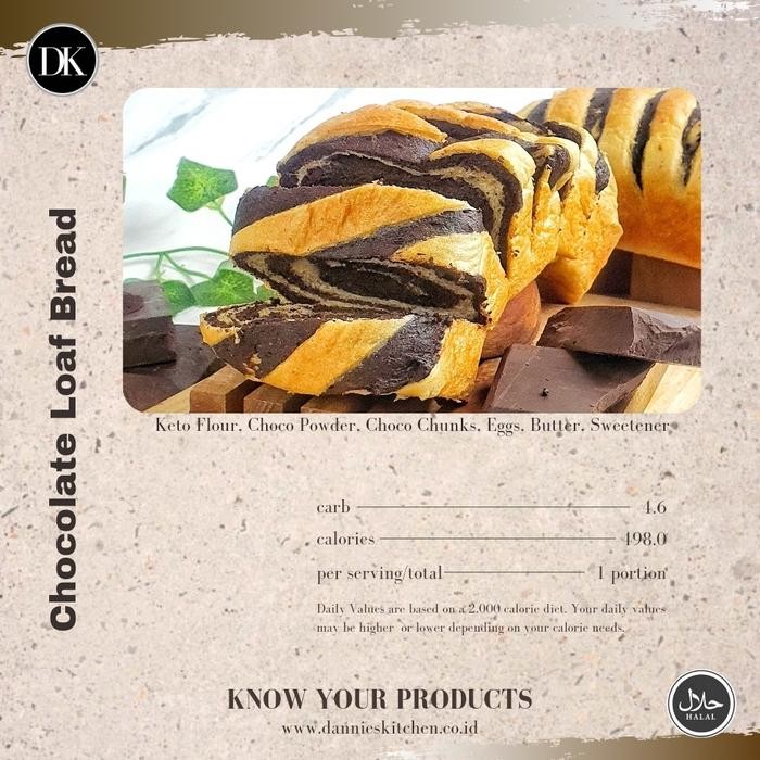 

EatFr3sh- Chocolate Loaf Bread Low Carb