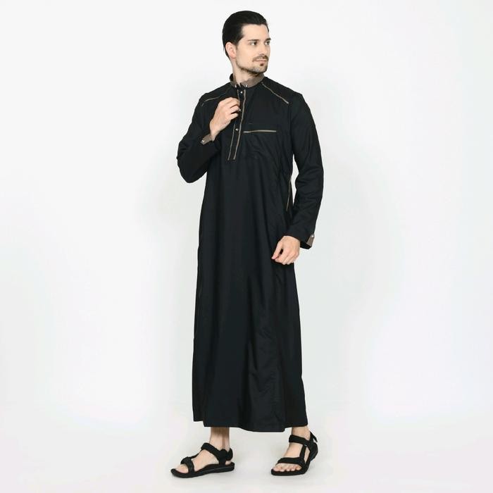 Fatir- JD013 Koko/gamis jubah dewasa pria ALWAAN Muslim Gamis