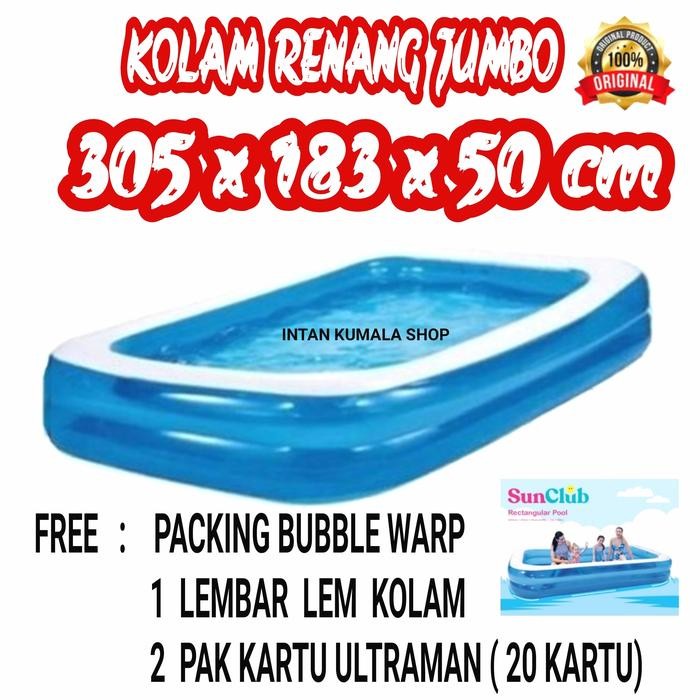 Paling Baik Kolam Renang Anak 2 Ring Jumbo 3 Meter