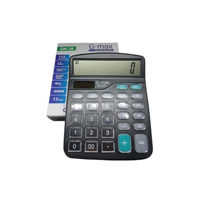 

No.OneBest- Kalkulator Meja/Calculator Office (12 Digit)