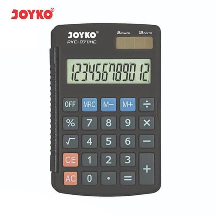 

No.OneBest- Joyko PKC-0711HC Calculator Kalkulator [12 Digits] Murah