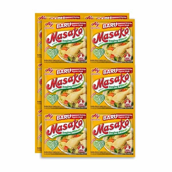 

MASAKO AYAM 12'S X 8,5 GR