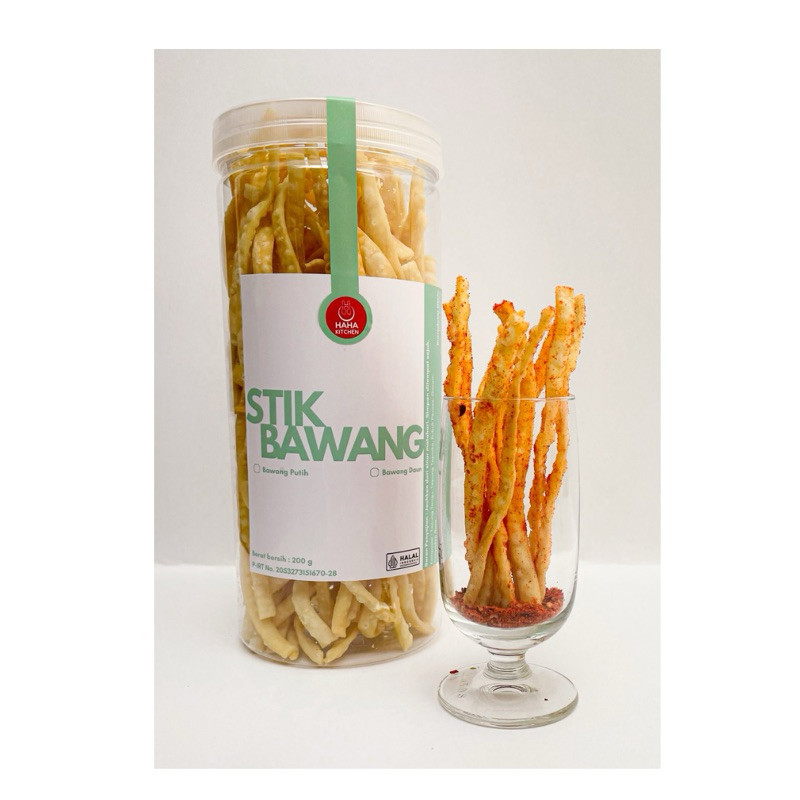 

Cemal Cemil Makyus [Kg]Stik Bawang Haha Kitchen Kemasan Besar Paket Usaha