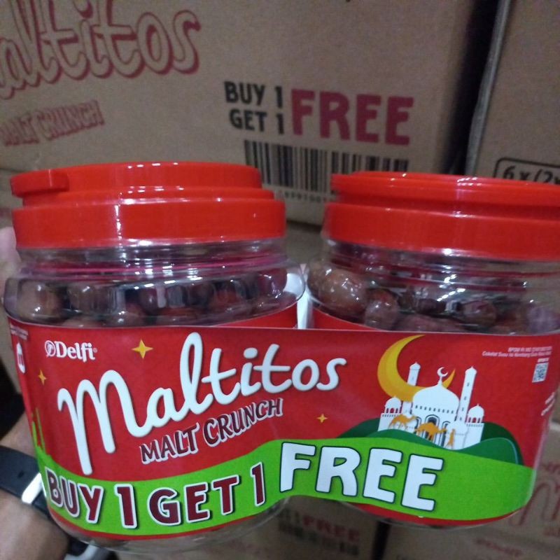 

Cemal Cemil Makyus Coklat Delfi Maltitos Malt Crunch ( Beli 1 Gratis 1 )