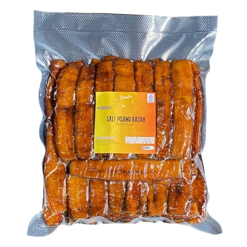 

Cemal Cemil Makyus Pisang Basah SimaduOleh-Oleh Cemilan Sehat Pisang Ambon (1Kg)Kemasan Vacum