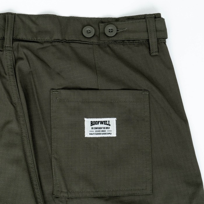 Roofwell - Ignite - Fatigue Ribstop Olive Fatigue Pants Best Seller