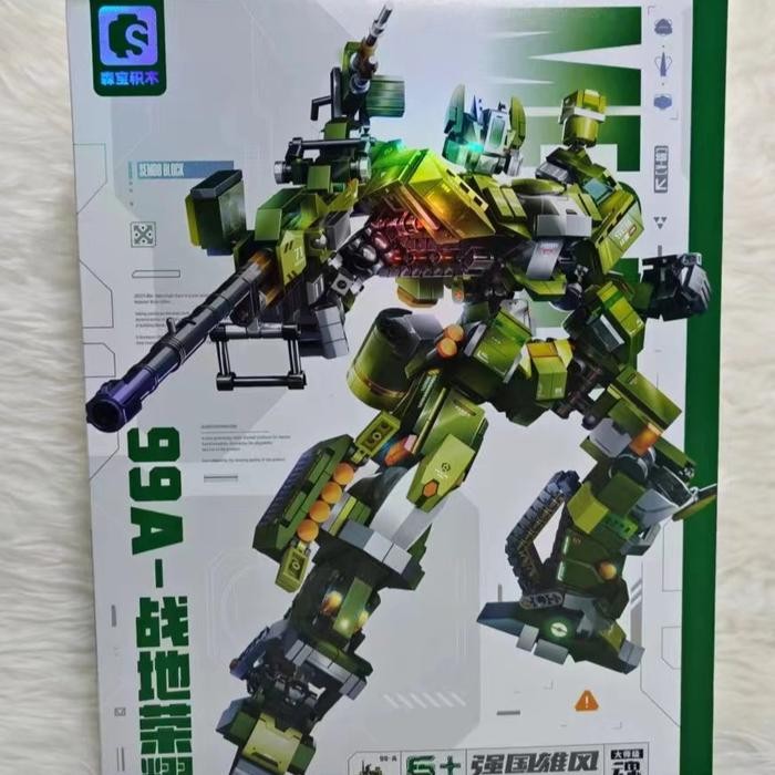 terbaru  brick mecha of steel satu set sembo block robot 99a anak mainan toys ready
