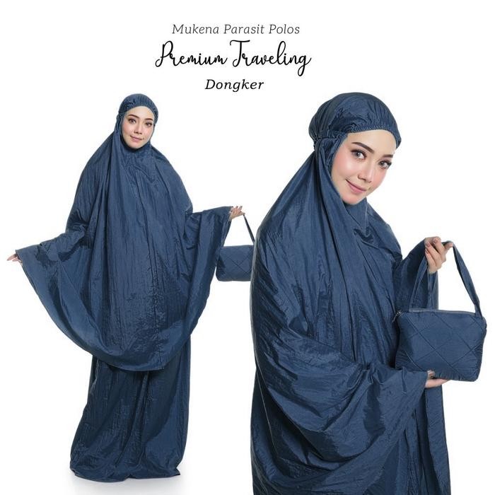 Thameer- PUSAT GROSIR MUKENA TASIK - MUKENA DEWASA PARASUT PARASIT POLOS TRAVELLING